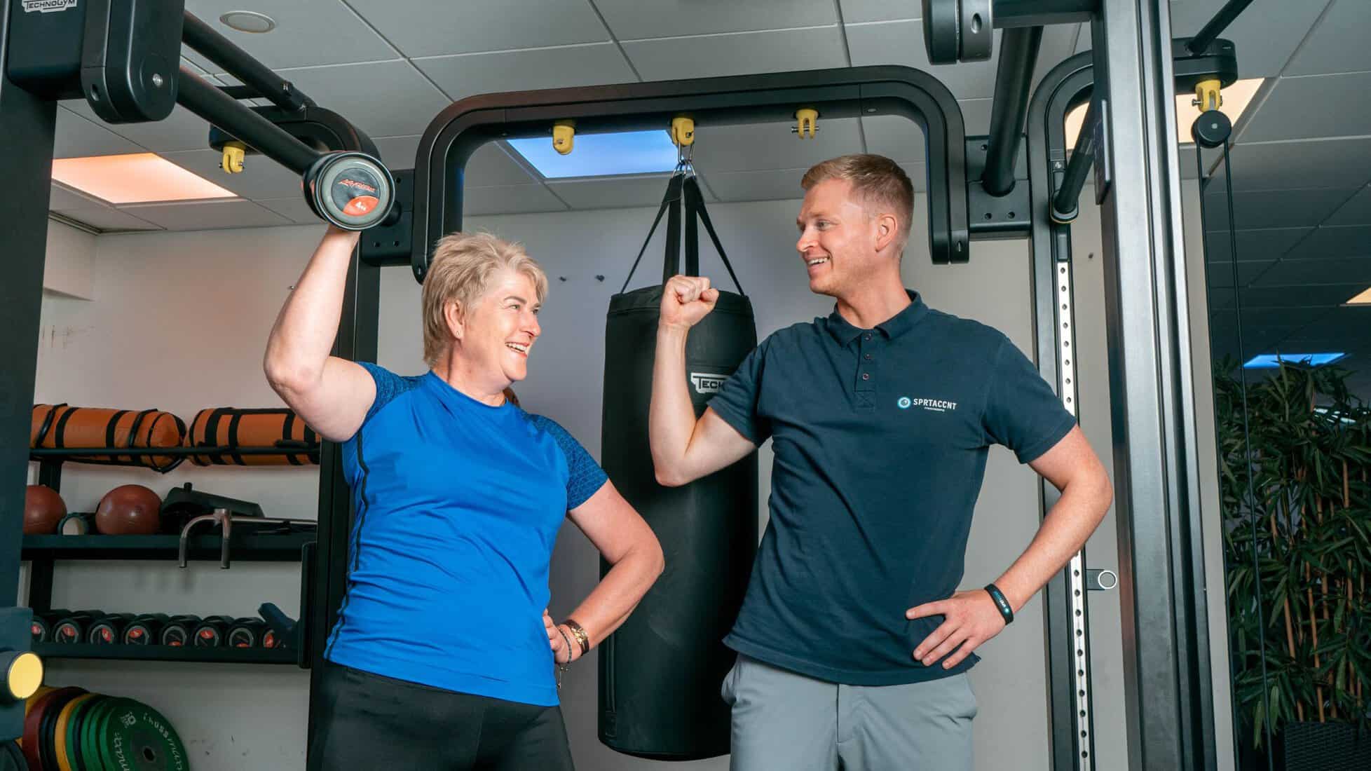 Krachttraining voor ouderen in Voorburg